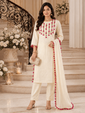Ivory Grace Pink Pom-Pom Suit Set